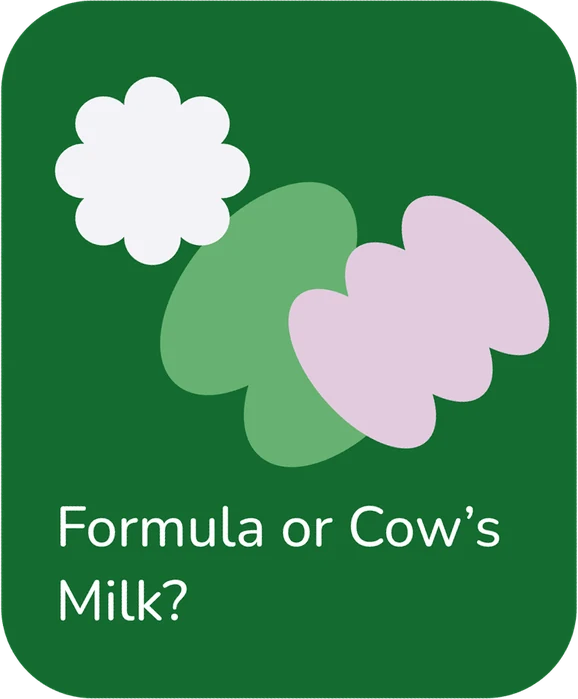 Formula or Cow's Milk?